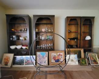 Vintage artwork and home decor
