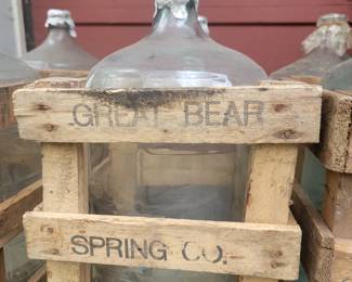 5 gallon glass water jug