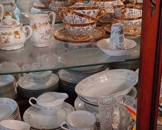 Sets of China. Tea sets