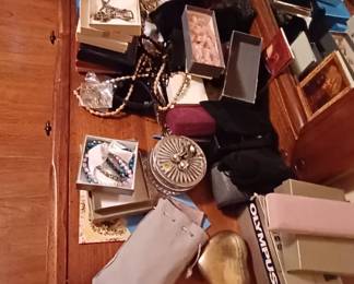 Quality pearls and costume jewelry