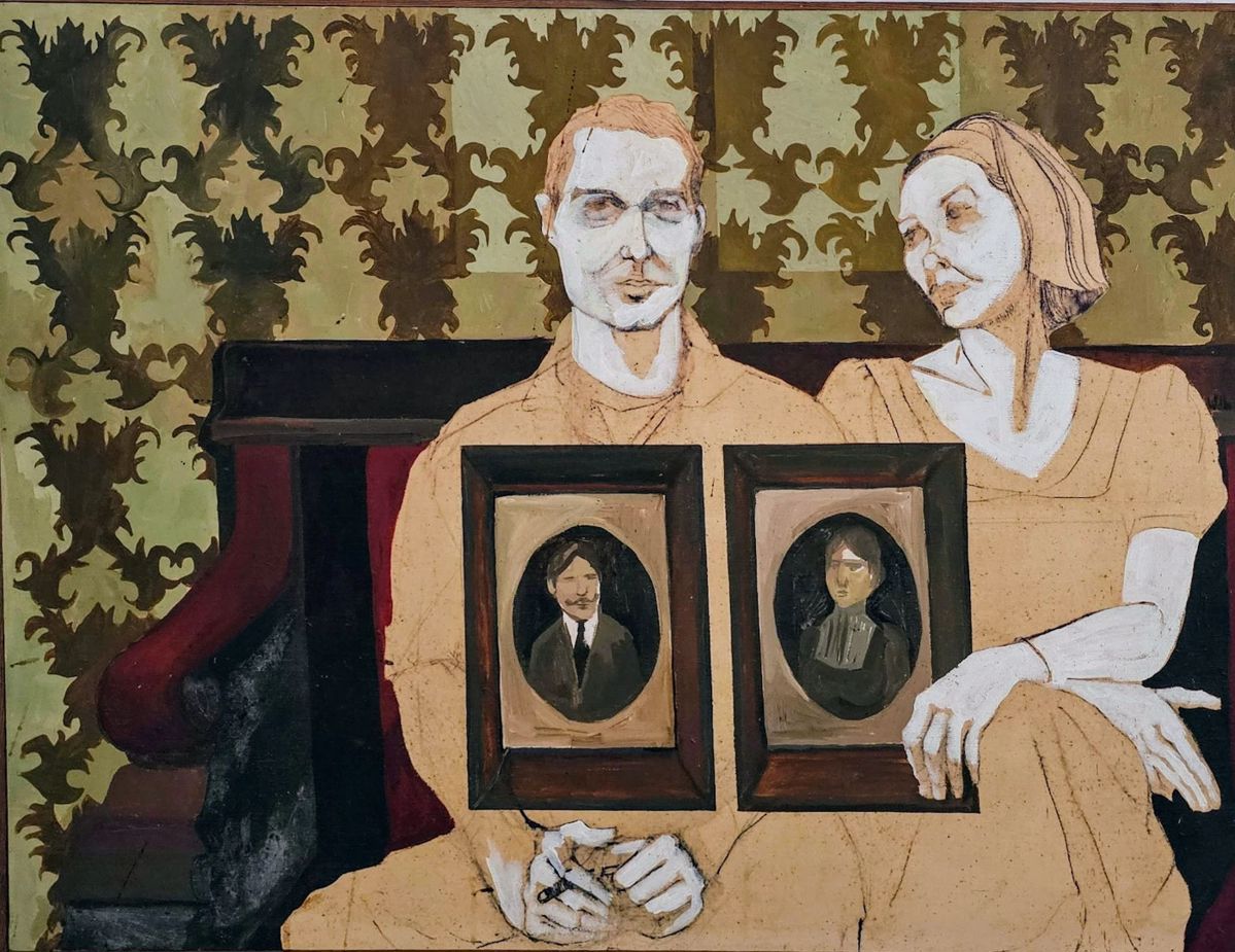 Large 1967 oil signed "Wilda".