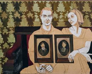 Large 1967 oil signed "Wilda".
