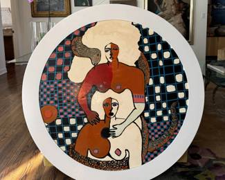 Breat Mid century painting.
