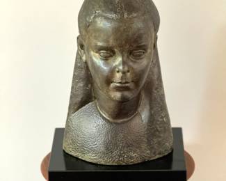Bronze portrait