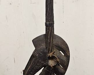African sculpture.