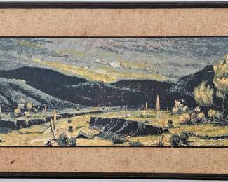 1950s desert landscape