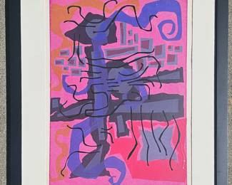 Richard Proctor serigraph.