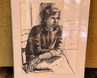 Charcoal portrait
