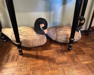 Vintage Cork Geese