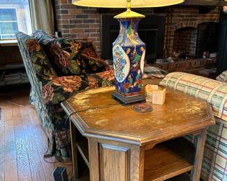 End Table and Lamp