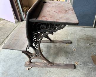 Antique School Desk