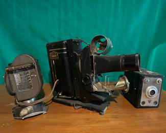 Antique Cameras and Film Projector