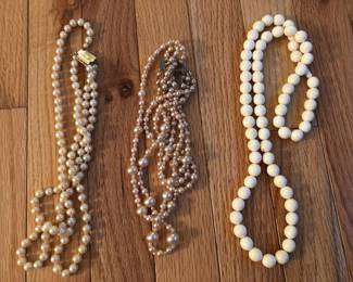 Vintage Faux Pearls