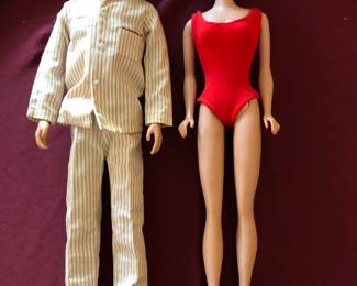 Vintage 1963 Barbie Dolls