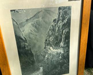 Vintage Canadian National Railway Advertising Print