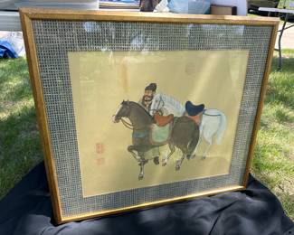 Chinese Print on Silk