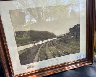 Vintage New York Central Railroad Portrait