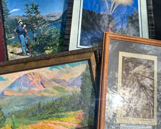 Framed Art Work and Photography