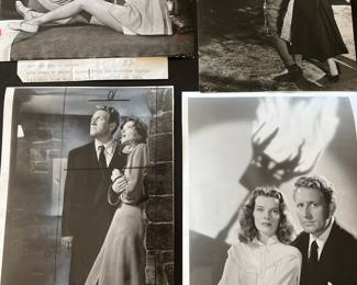 Katharine Hepburn and Spencer Tracy Press Photos