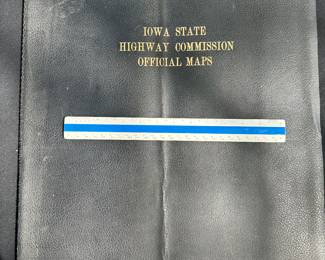 Vintage State of Iowa Highway Commission Atlas