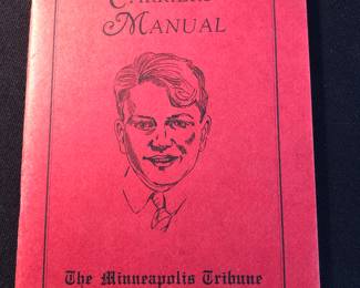 1929 Minneapolis Tribune Carrier’s Manual