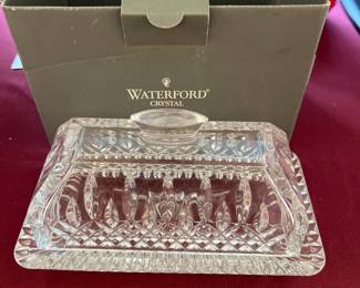 Waterford Crystal Butter Dish