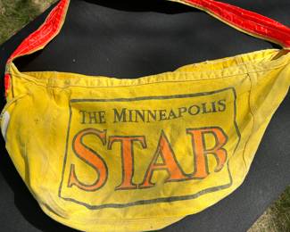 Vintage Minneapolis Star Paper Boy Sack