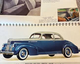 1941 Packard Portfolio Salemans Flip Brochure