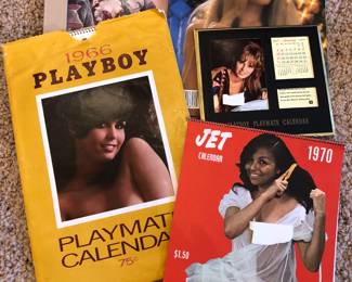 Vintage Playboy and Jet Calendars