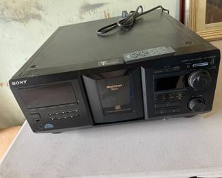 Sony 400 Disk Storage CD Player