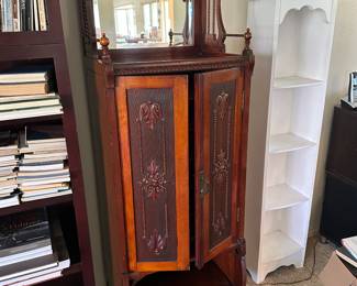 Antique John Stein Music Cabinet