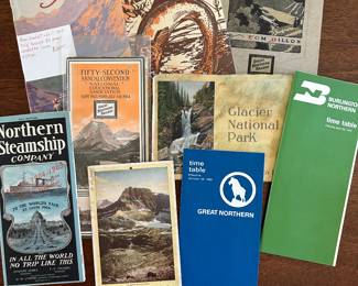 Vintage Railroad Schedules and Maps