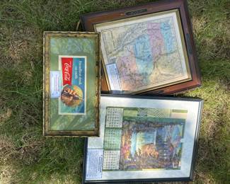 Vintage Maps and Advertising