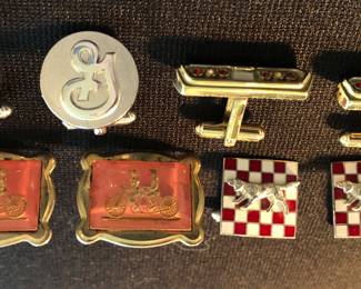 General Mills and Chevrolet Impala Tail Light Cuff Links