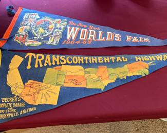 Vintage Felt Pennants