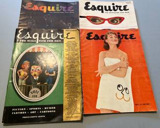 Vintage Esquire Magazines