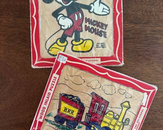Vintage Wood Puzzles