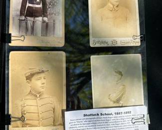 Antique Shattuck School Cadet Photos