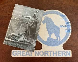 Great Northern Railroad Memorabilia