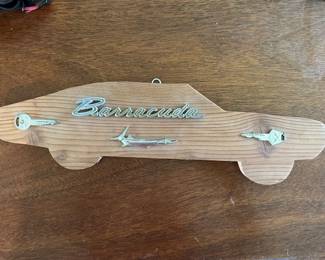 Vintage 1969 Plymouth Barracuda Decals and Keys