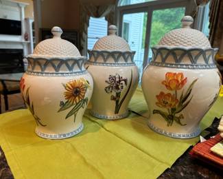 Raymond Waites Hampton Garden Canister Set