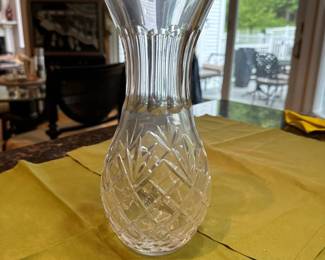Waterford Crystal 7 Inch Pineapple Pattern Bud Vase