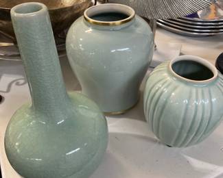 Chinese Celadon Vases