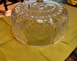Shannon by Godinger Cake Stand with dome cover
