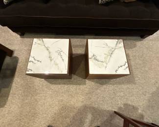 Square Marble Top Square Coffee Table