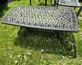 Havenside Home Cast Iron Patio Table