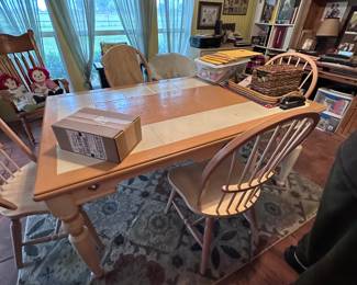 One of 2 tables