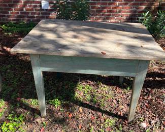 Early Louisiana cypress work table