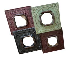 Decorative tile frames 
