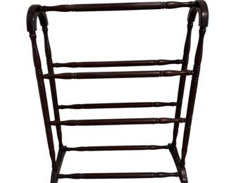 Antique blanket holder 